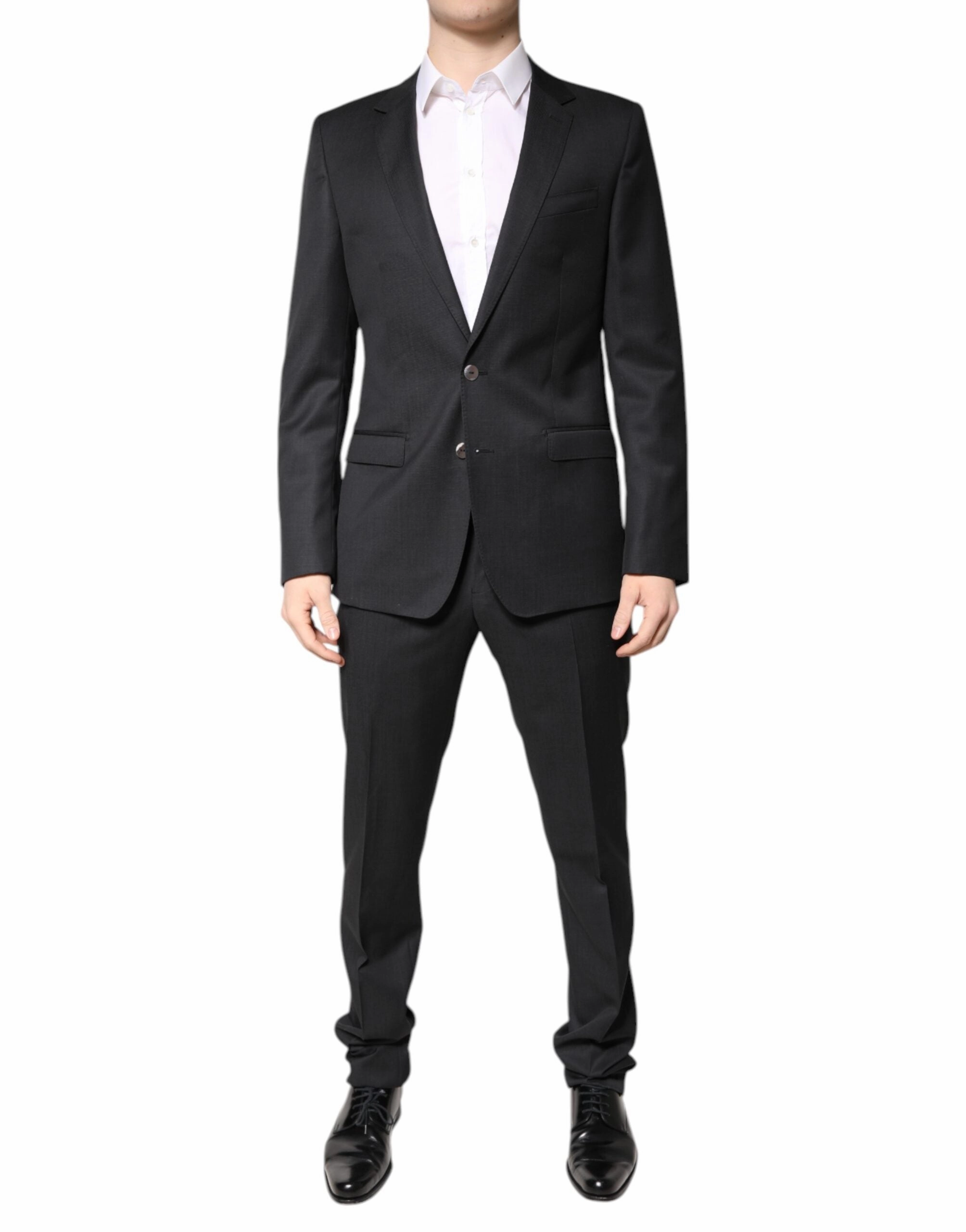 Dolce & Gabbana Wool Single Breasted 2 Piece Men's Suit (Pre-Owned)