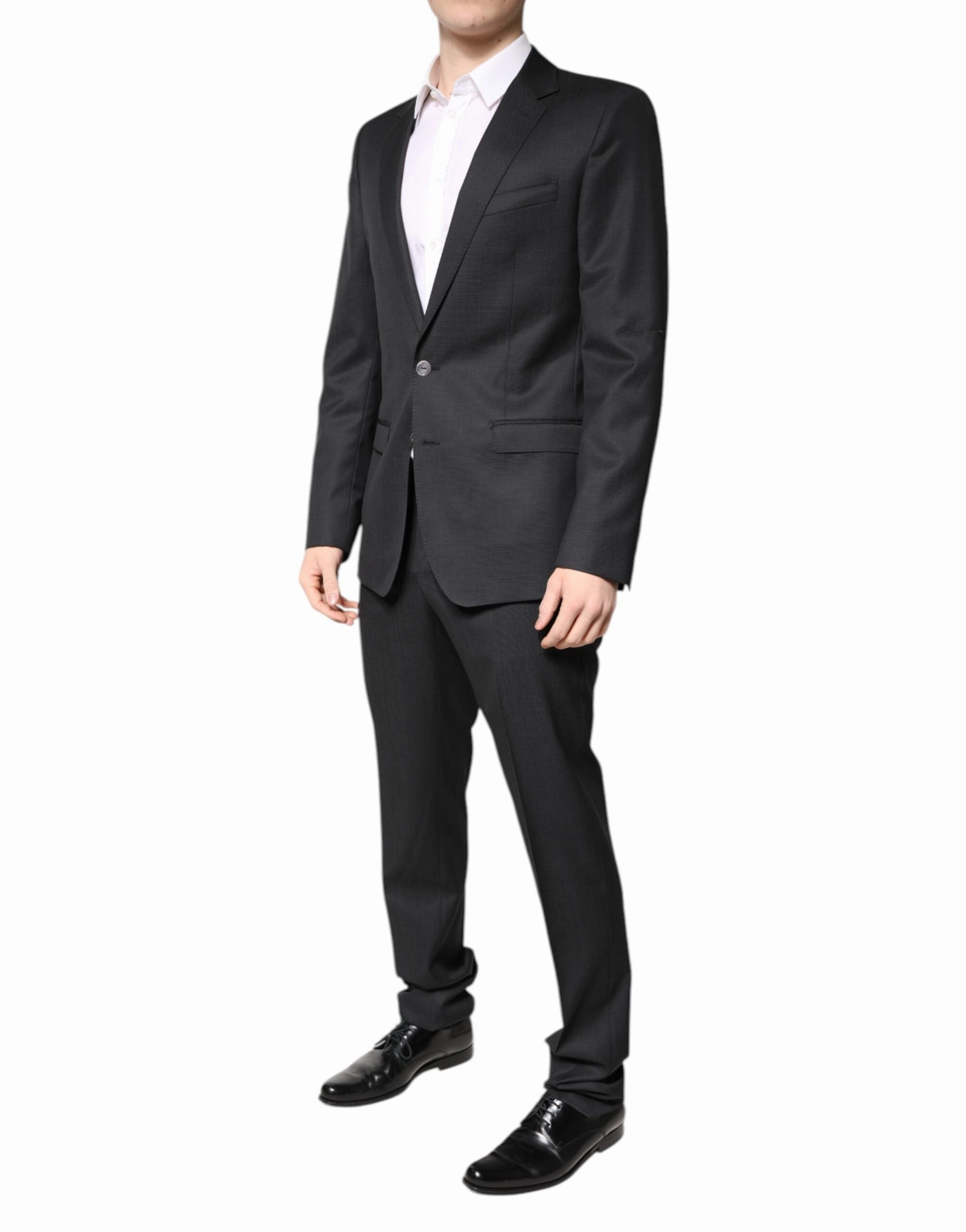 Dolce & Gabbana Wool Single Breasted 2 Piece Men's Suit (Pre-Owned)