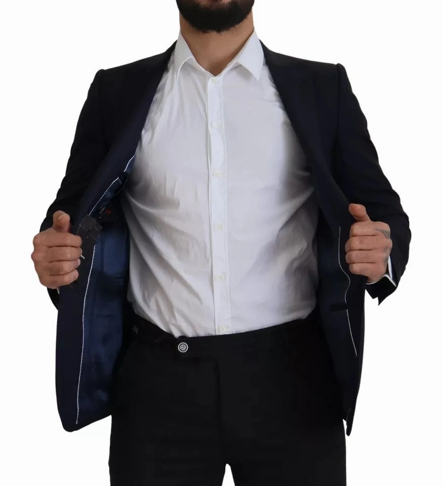 Dolce & Gabbana Wool Single Breasted Coat Men Men's Blazer