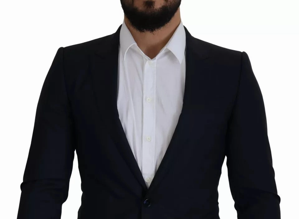 Dolce & Gabbana Wool Single Breasted Coat Men Men's Blazer