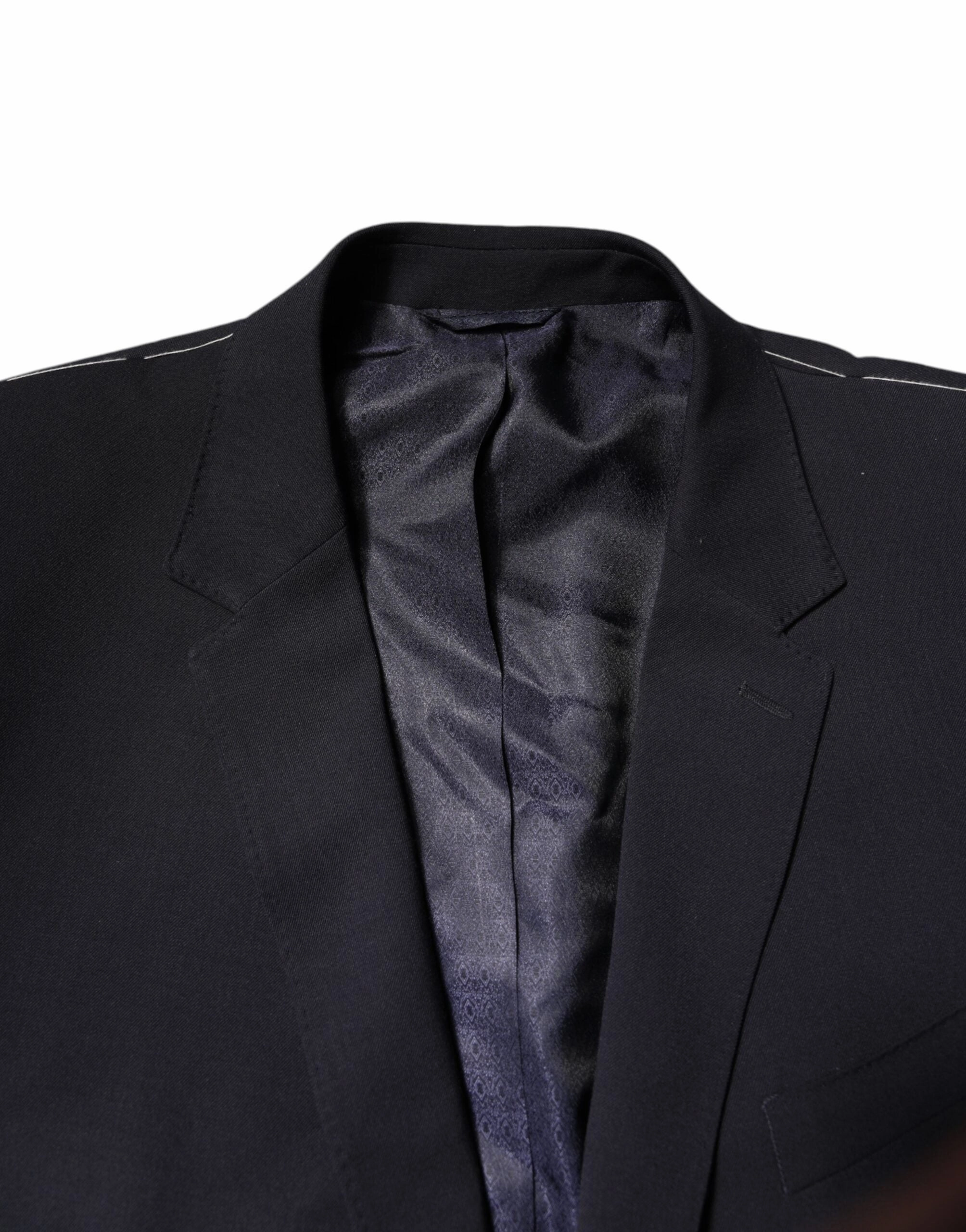 Dolce & Gabbana  Wool Single Breasted Coat Men's Blazer