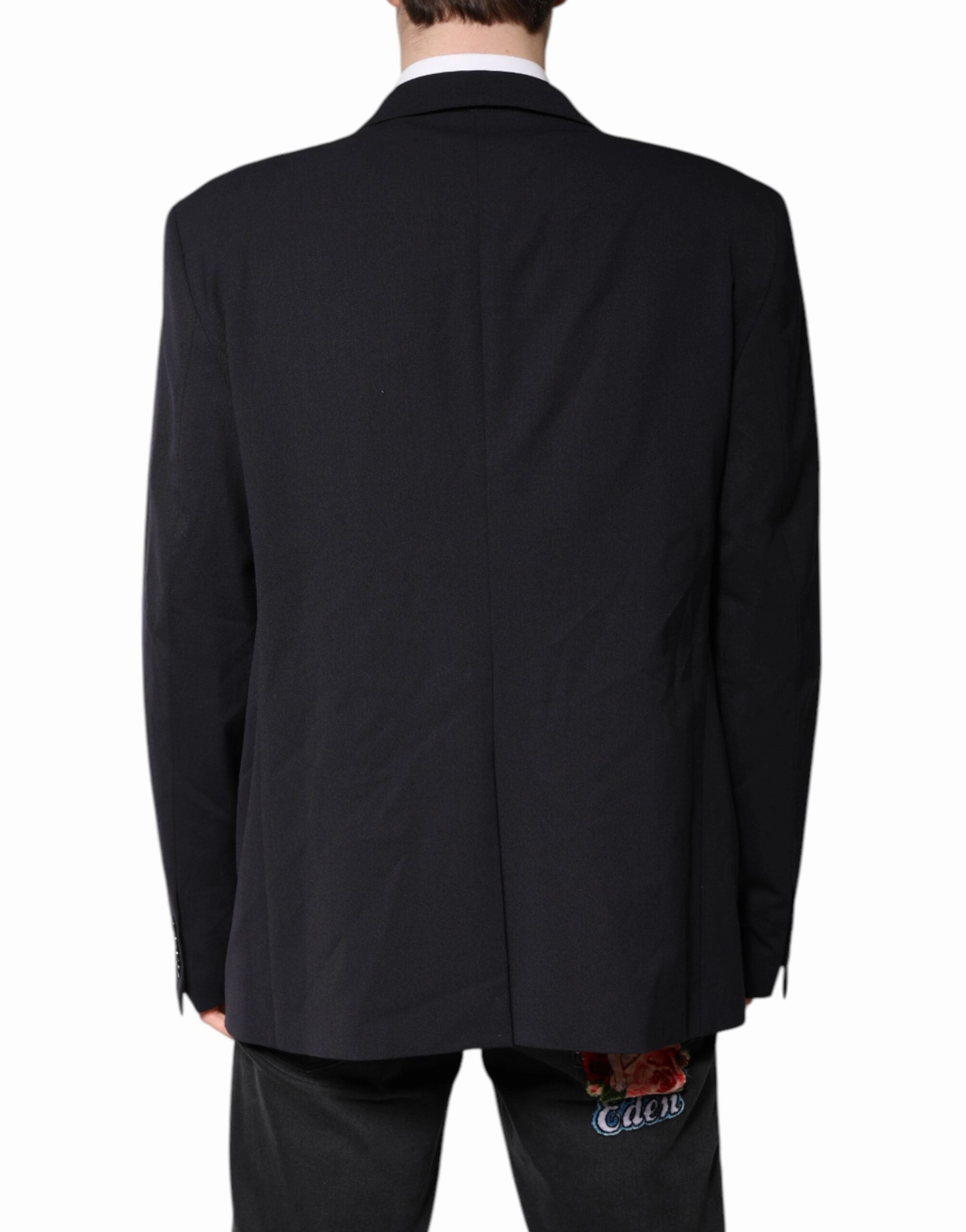 Dolce & Gabbana  Wool Single Breasted Coat Men's Blazer