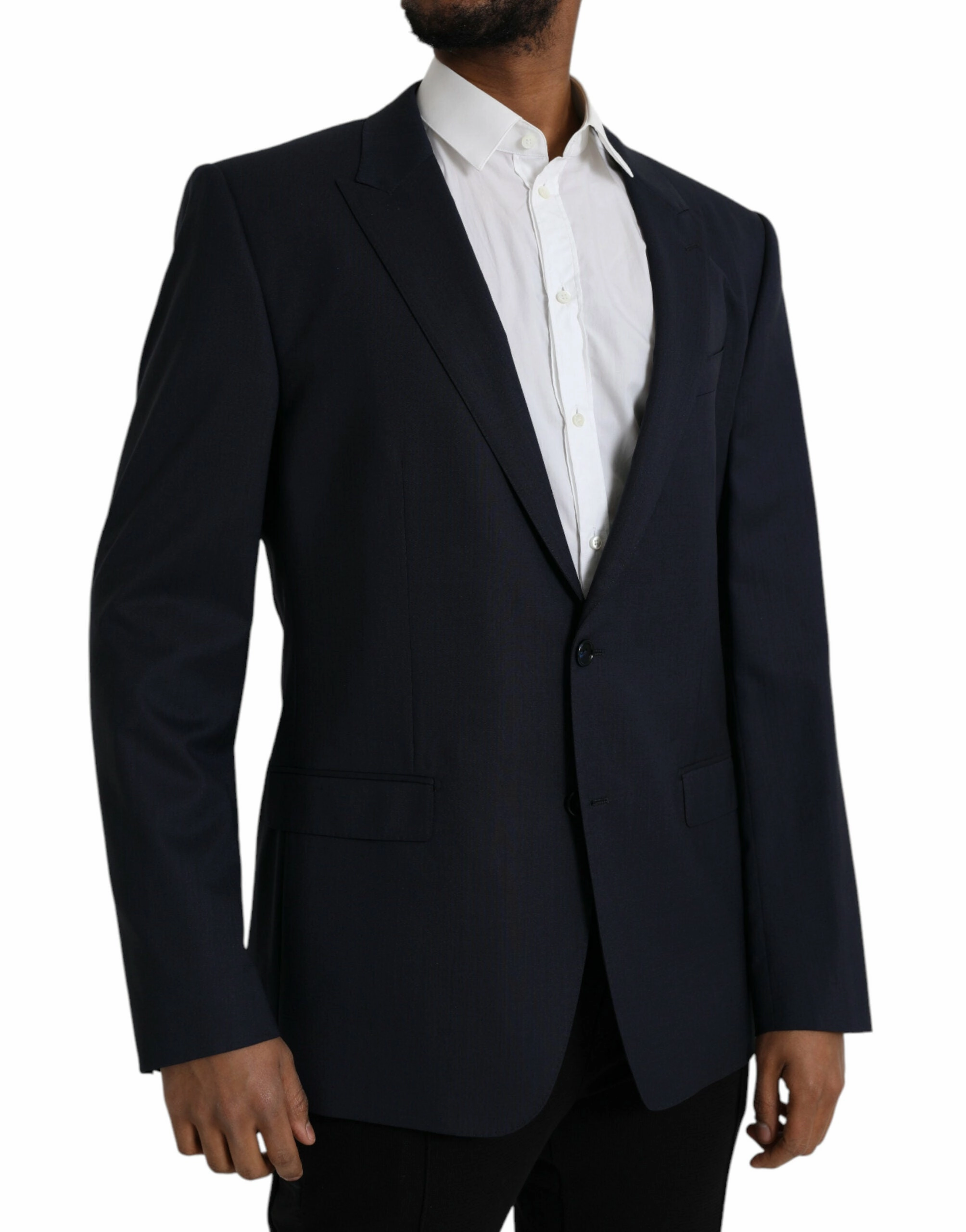 Dolce & Gabbana  Wool Single Breasted Coat Men's Blazer