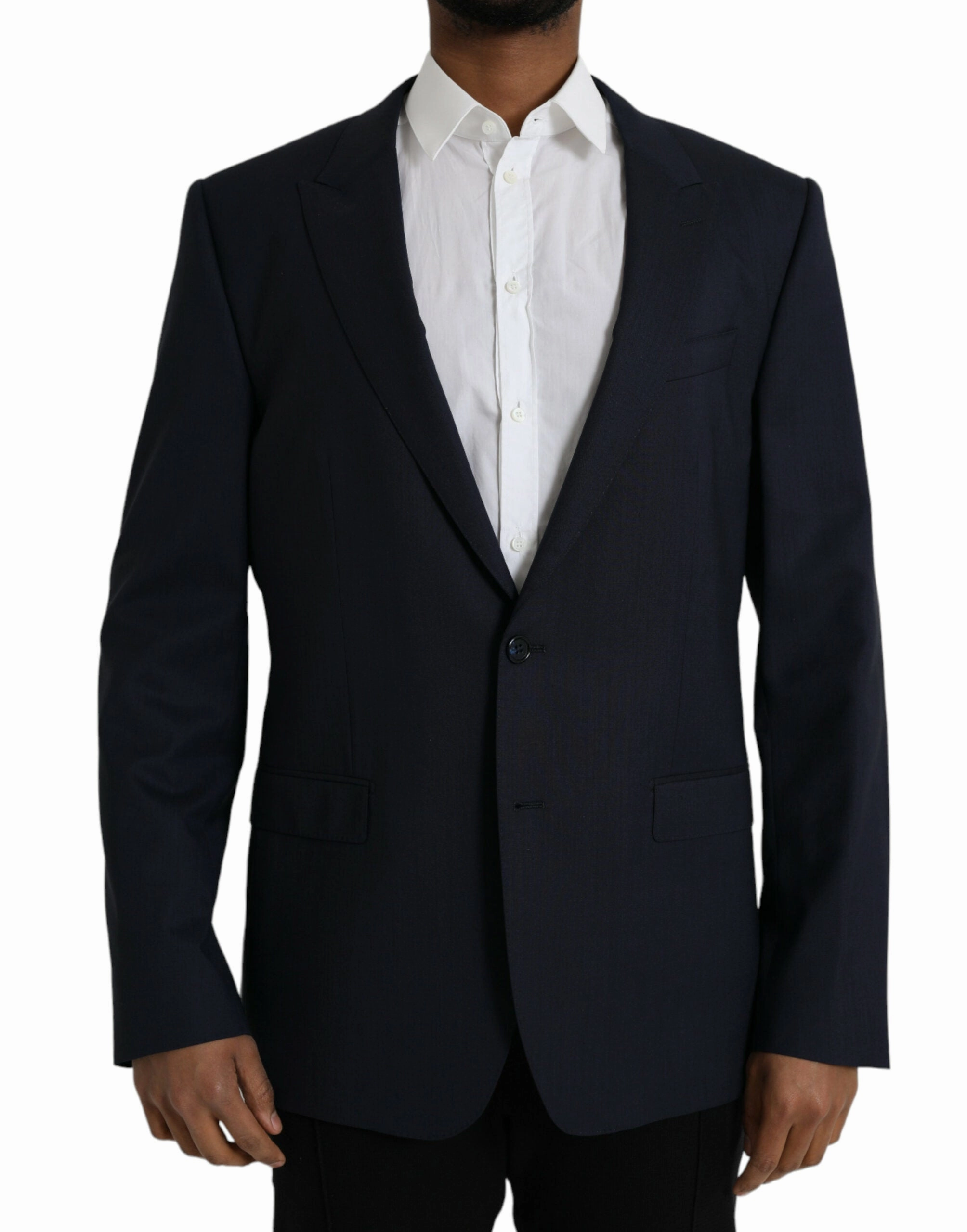 Dolce & Gabbana  Wool Single Breasted Coat Men's Blazer