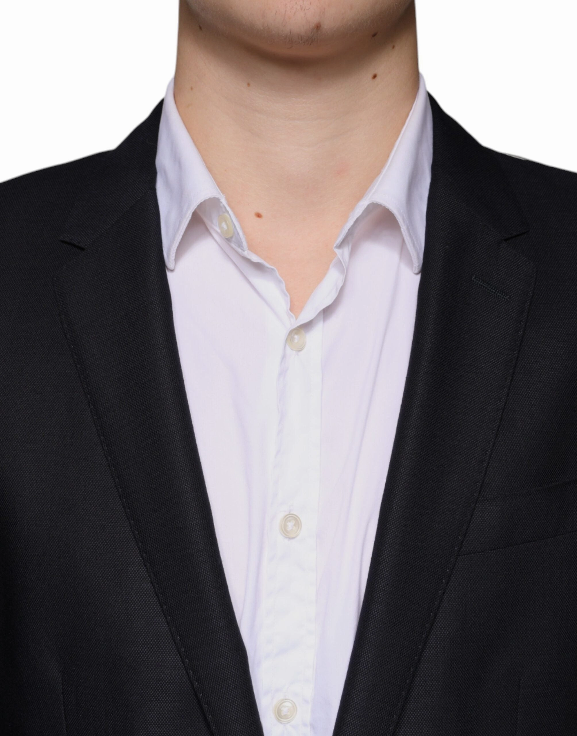 Dolce & Gabbana  Wool Single Breasted Dress Coat Men's Blazer