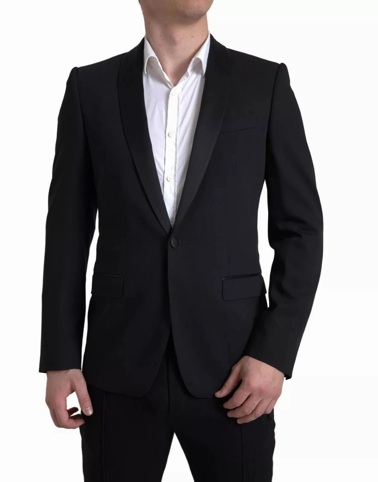 Dolce & Gabbana Wool Single Breasted MARTINI Men's Blazer