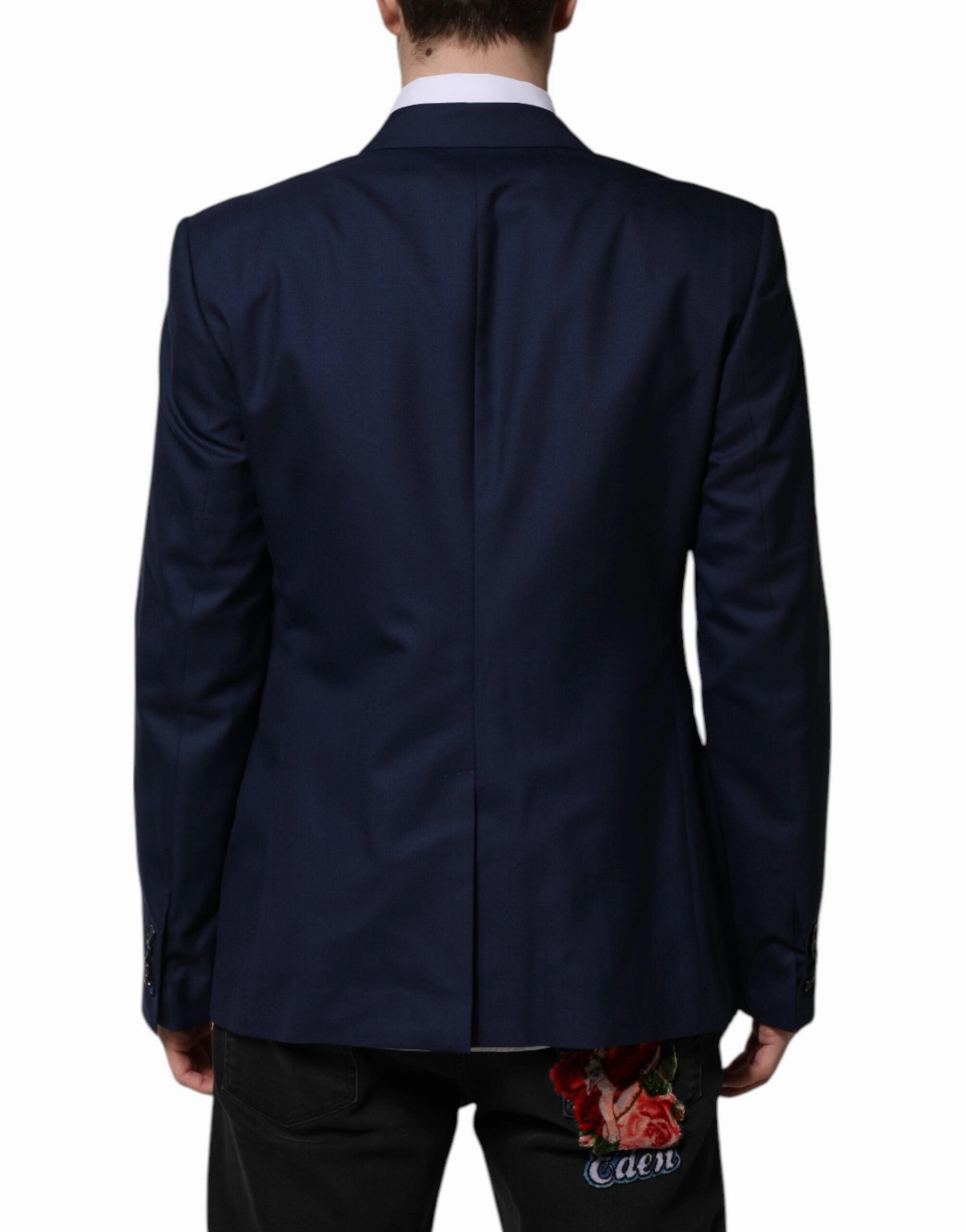 Dolce & Gabbana Wool Single Breasted Suit Coat Men's Blazer
