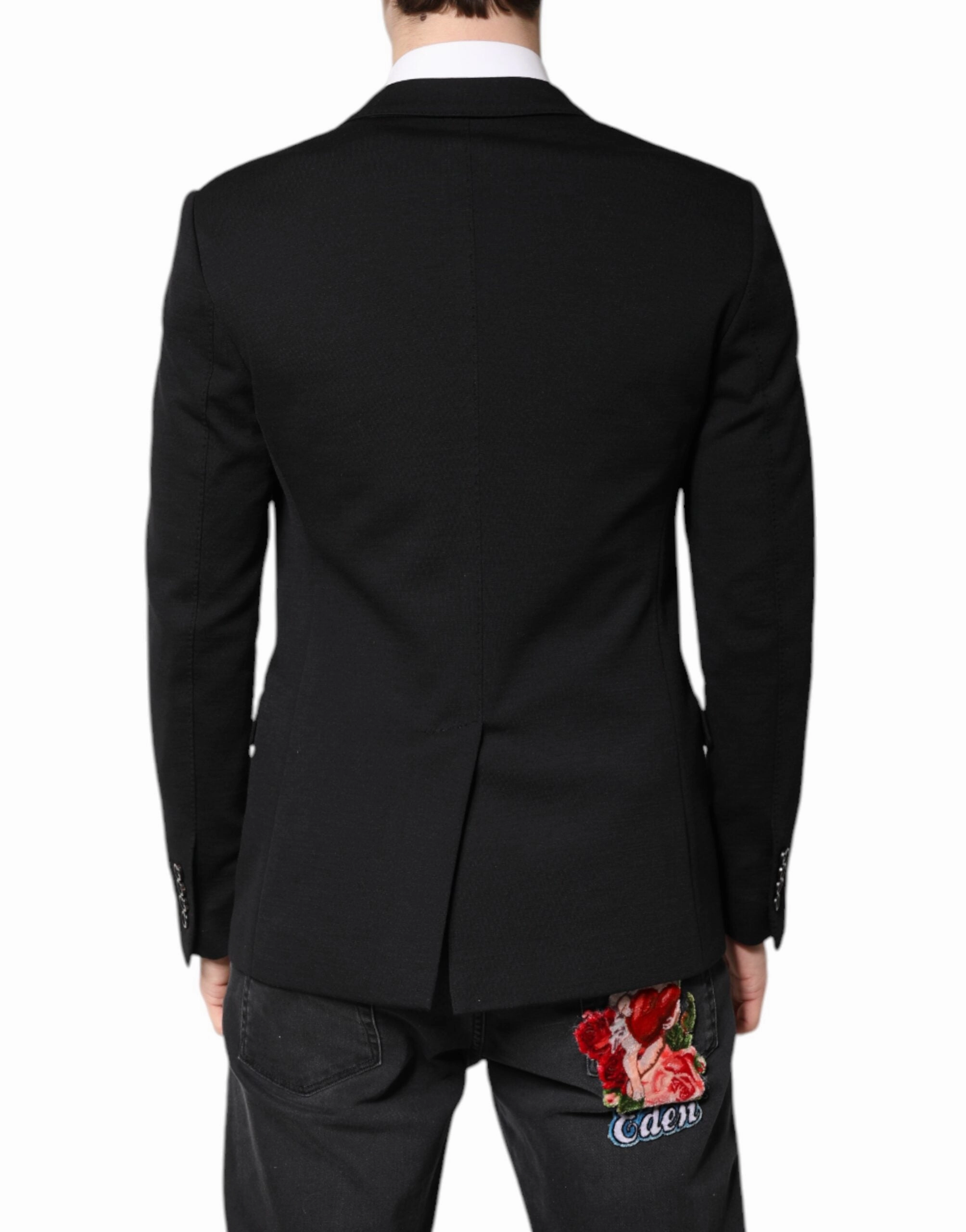 Dolce & Gabbana Wool Slim Fit Coat Blazer Jacket Men's Suit (Pre-Owned)