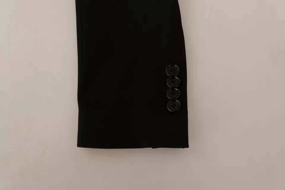Dolce & Gabbana Wool Slim Fit Coat Jacket Men's Blazer