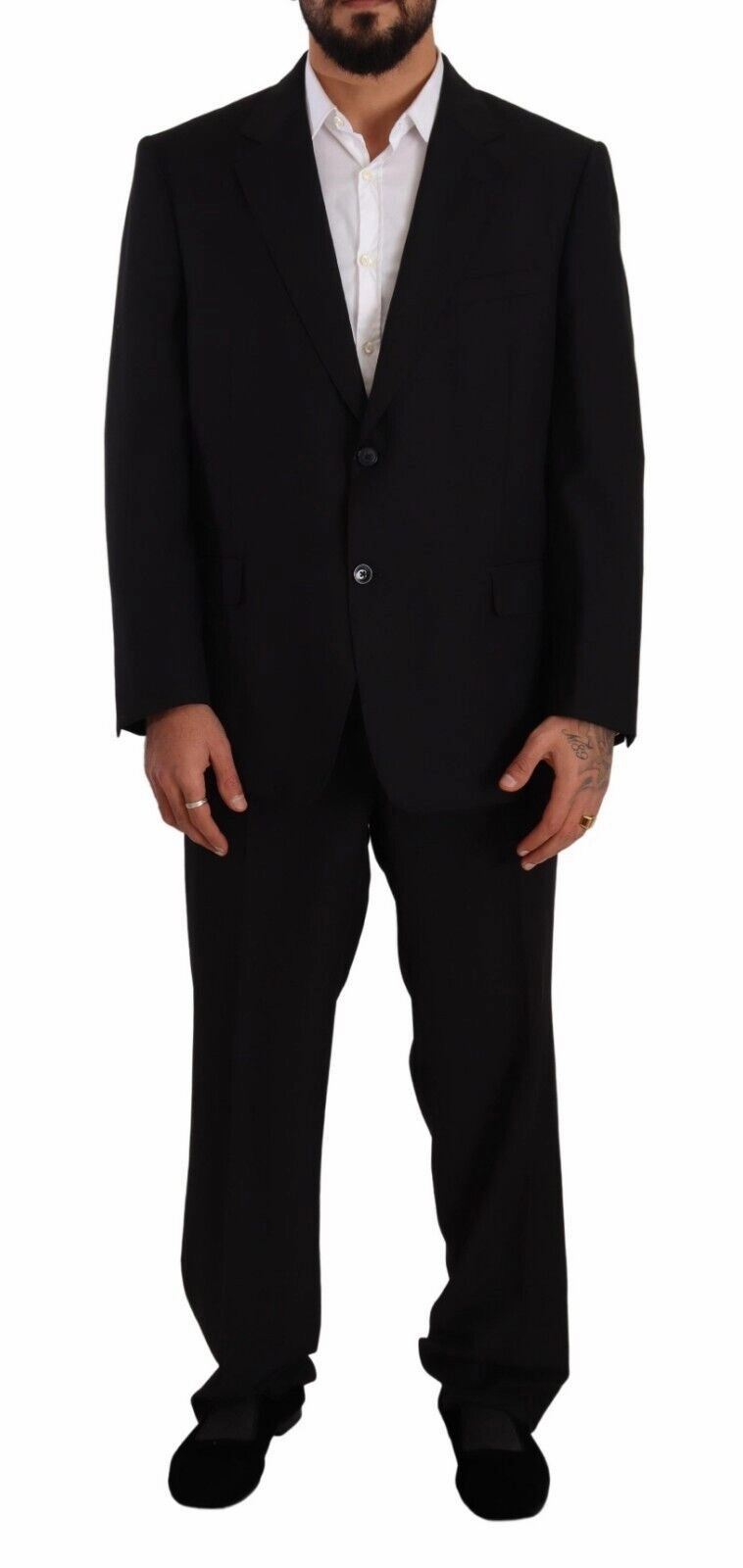 Domenico Tagliente  Polyester Single Breasted Formal Men's Suit