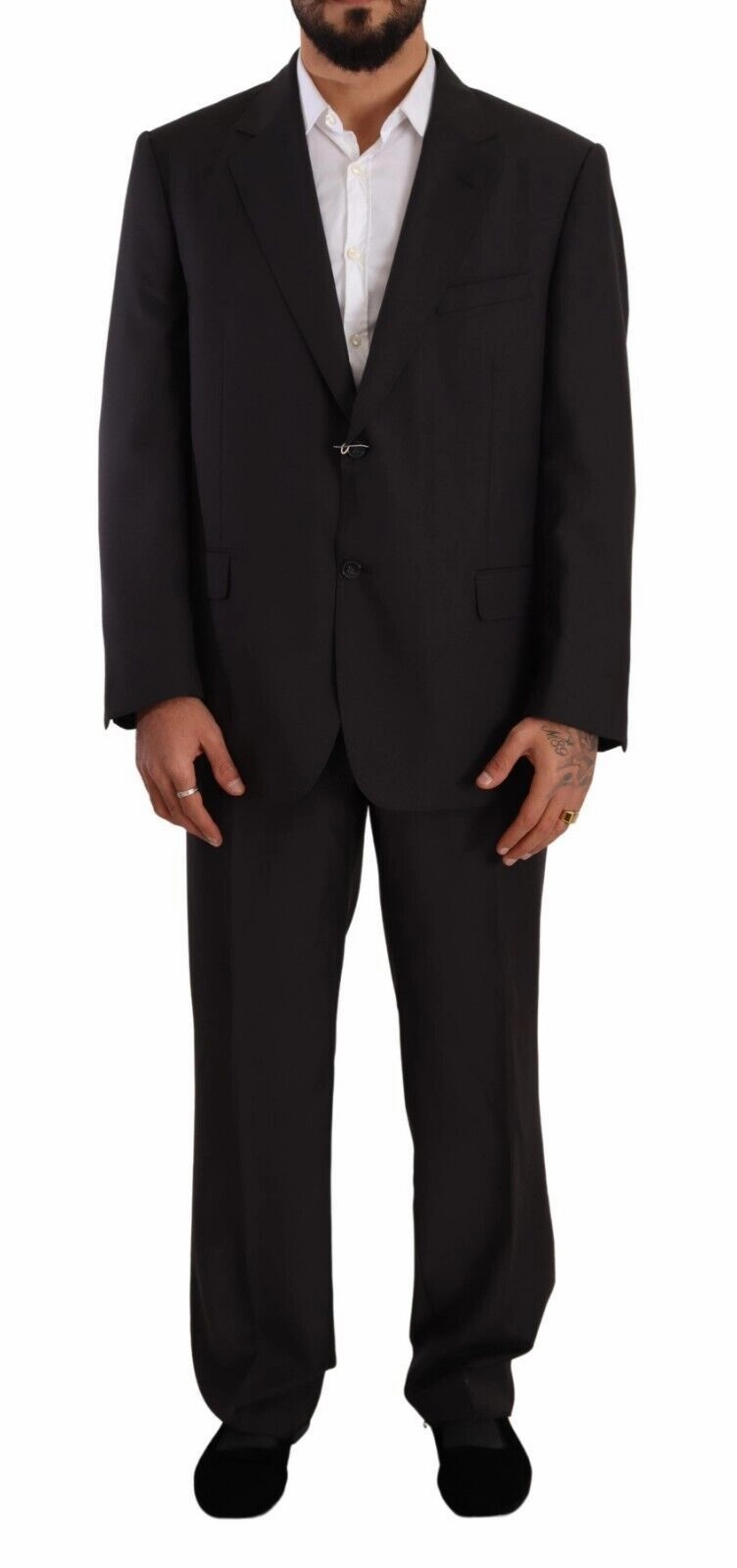 Domenico Tagliente  Polyester Single Breasted Formal Men's Suit