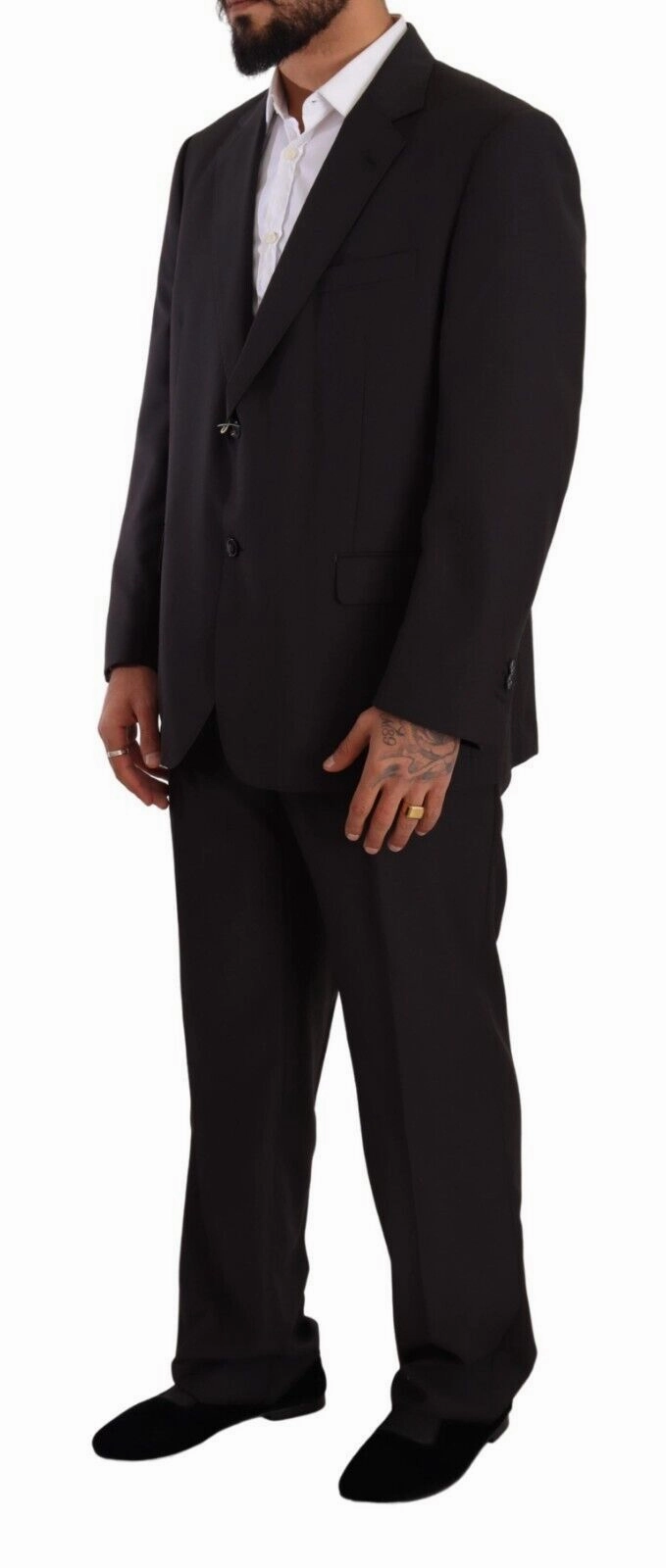 Domenico Tagliente  Polyester Single Breasted Formal Men's Suit