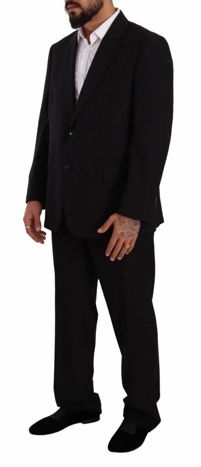 Domenico Tagliente  Polyester Single Breasted Formal Men's Suit