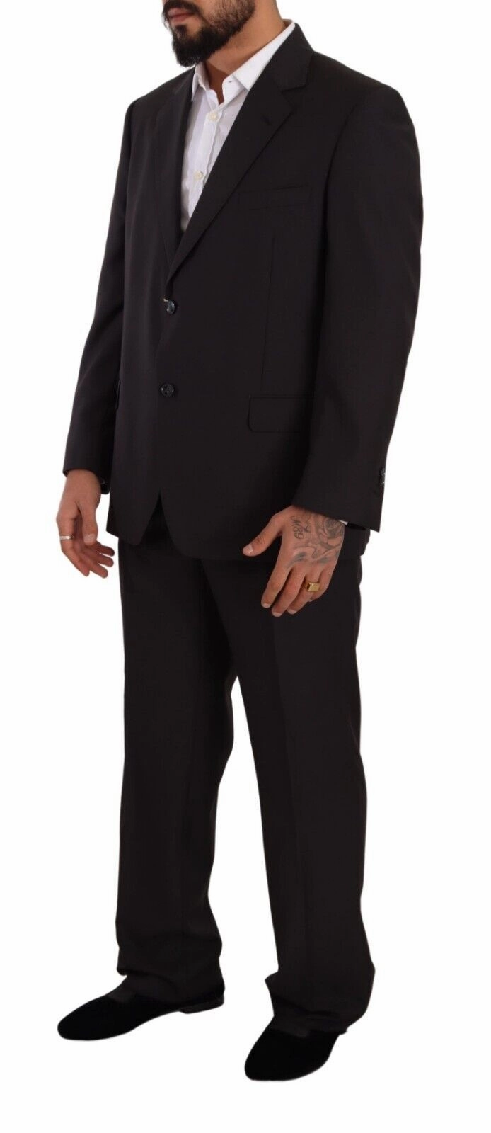 Domenico Tagliente  Polyester Single Breasted Formal Men's Suit
