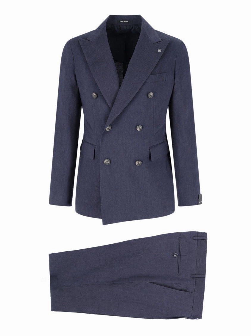Double-Breasted Suit  Navy