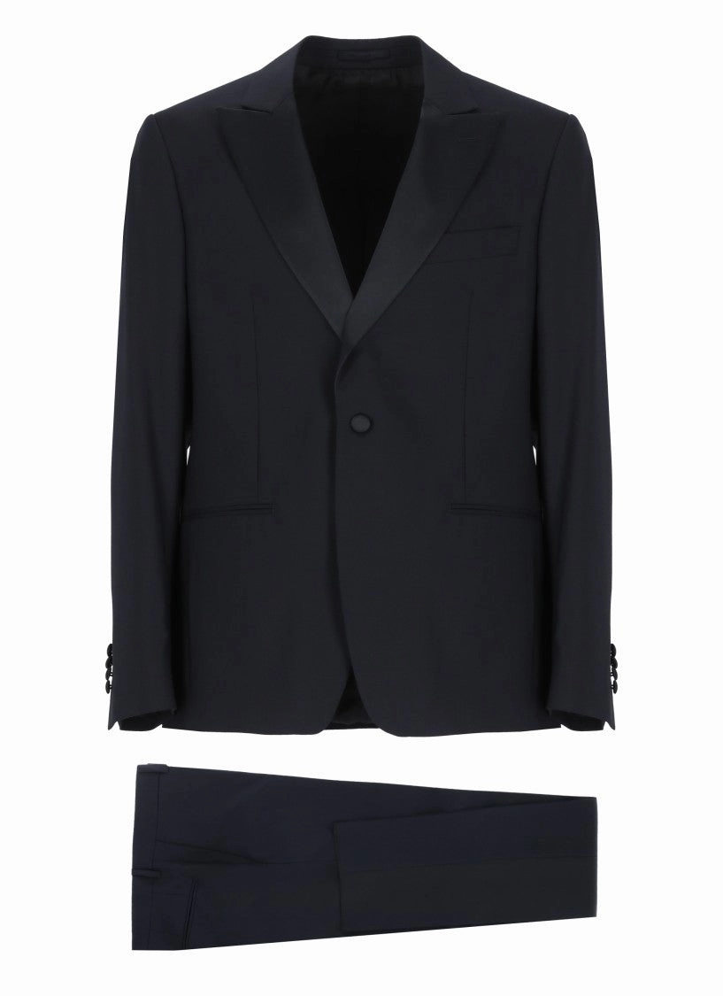 Double-Breasted Virgin Wool Suit