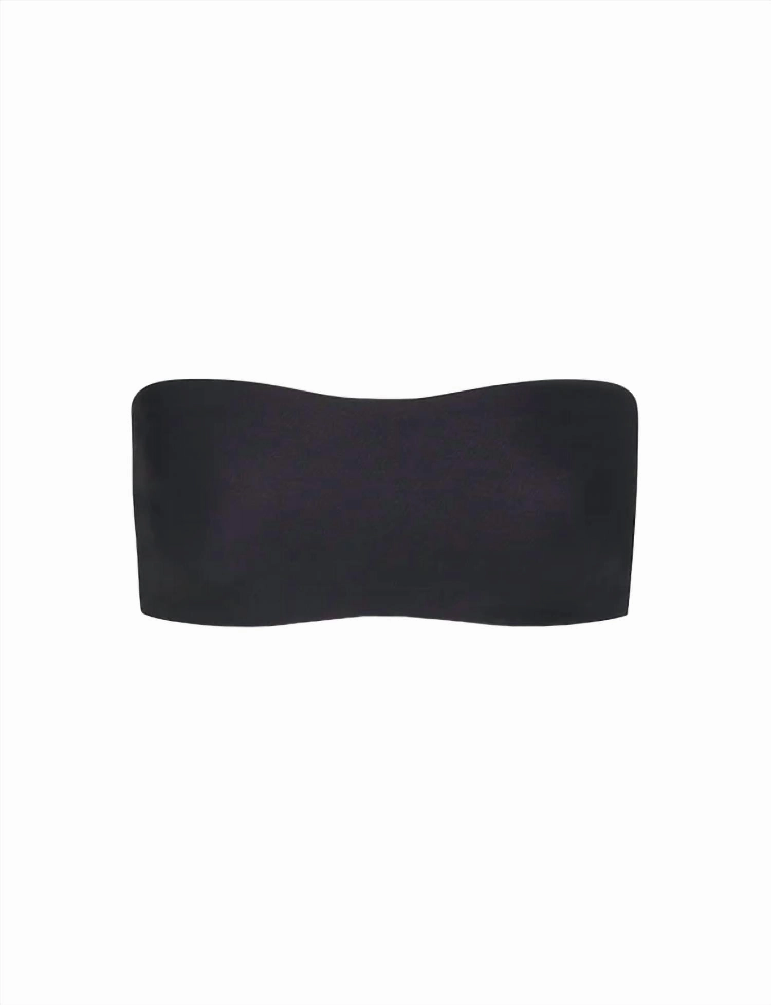 Double Take Bandeau Bra In Black