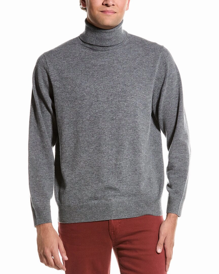 Douglas Anthony Turtleneck Wool Sweater chunky knit discount