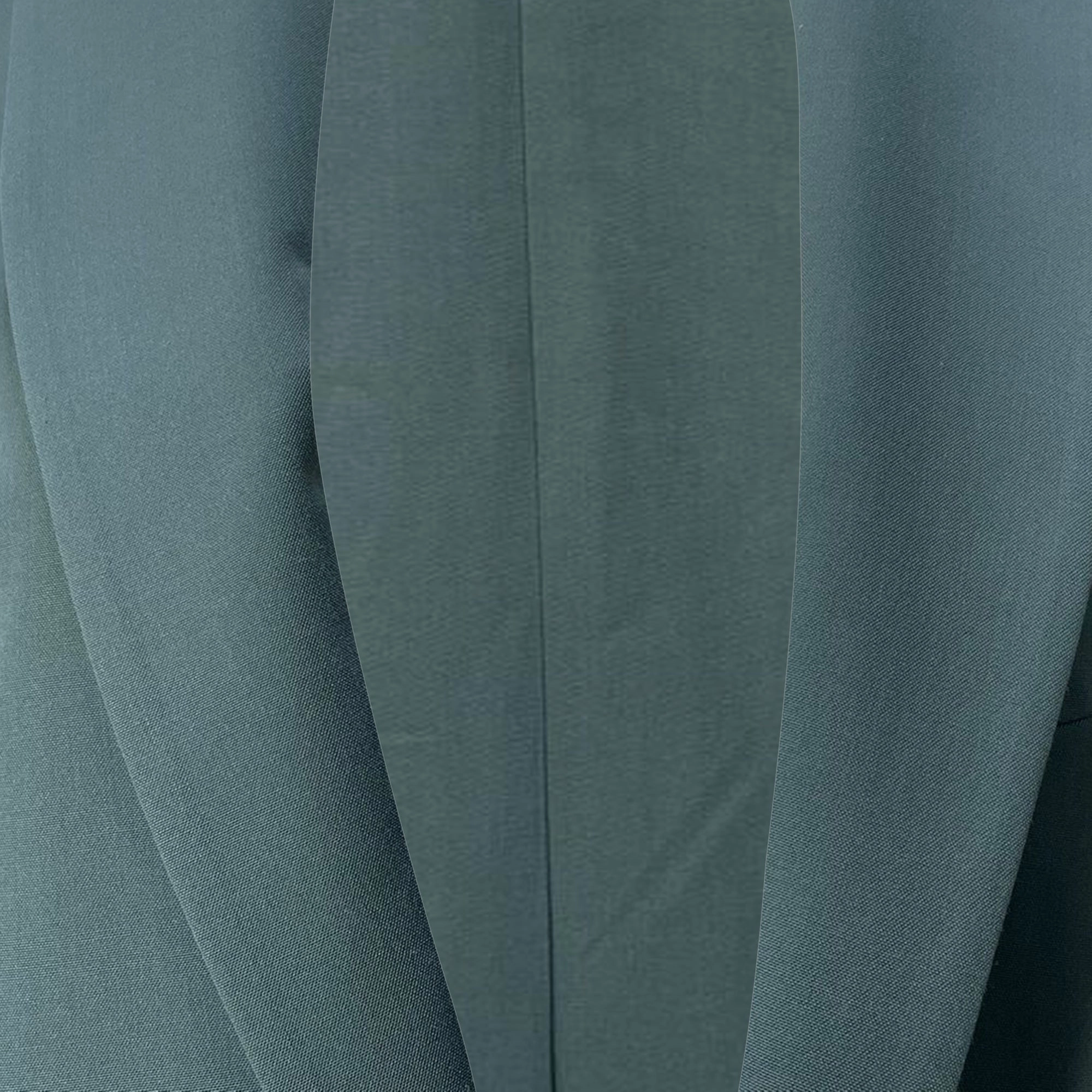Dries Van Noten Oversized Blazer in Turquoise Polyester
