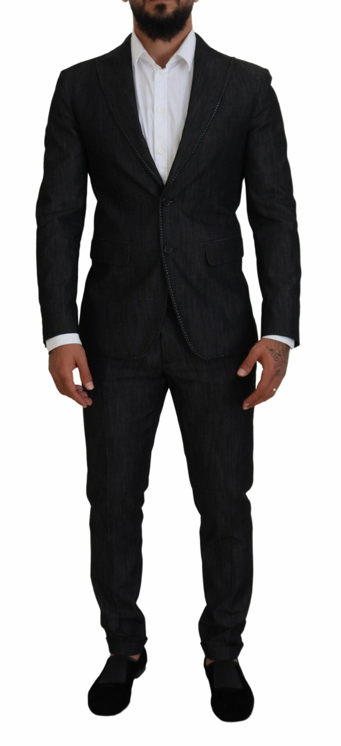 Dsqua  Cotton Single Breasted 2 Piece MIAMI Men's Suit