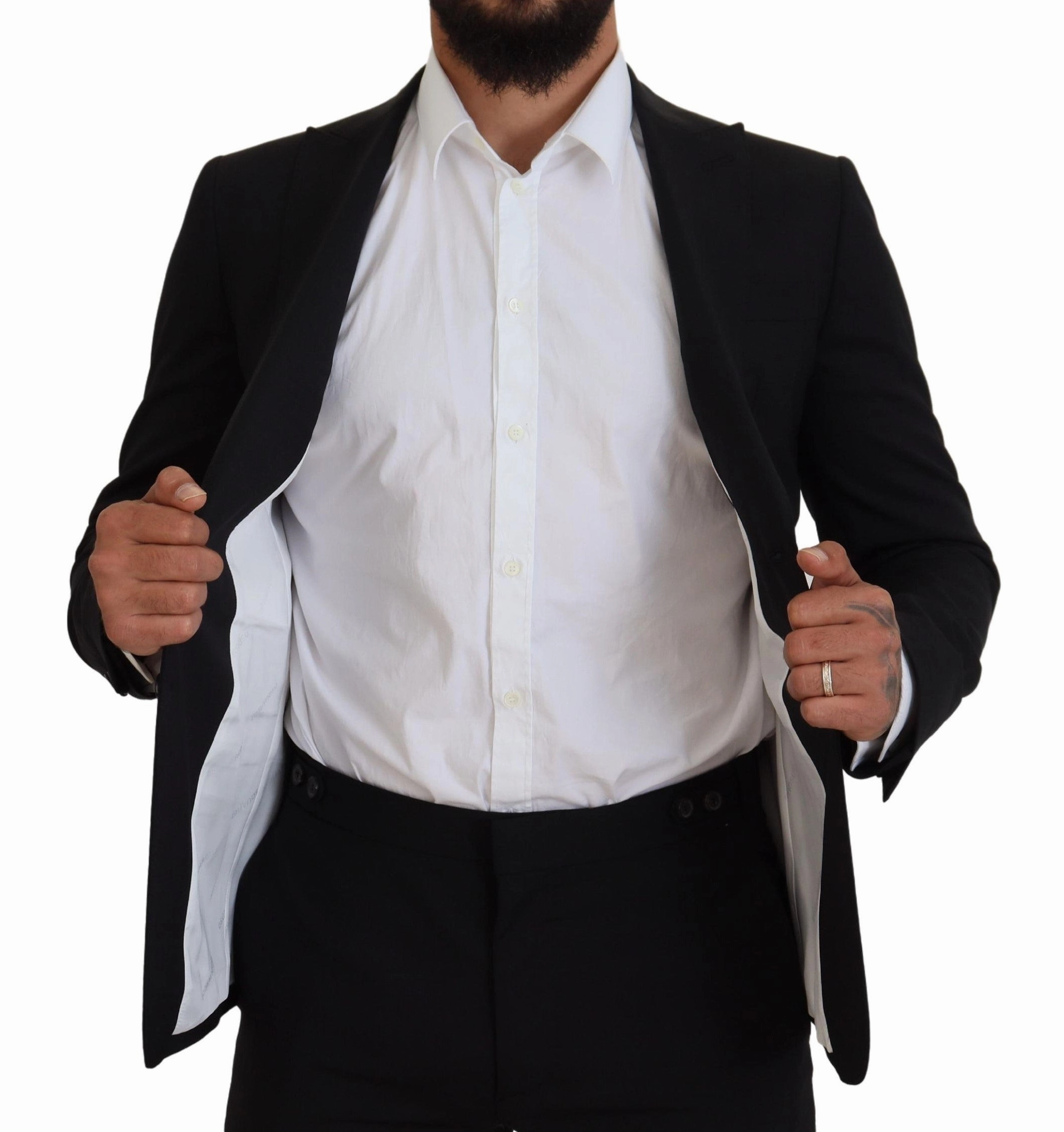 Dsqua  Wool Single Breasted 2 Piece LONDON Men's Suit