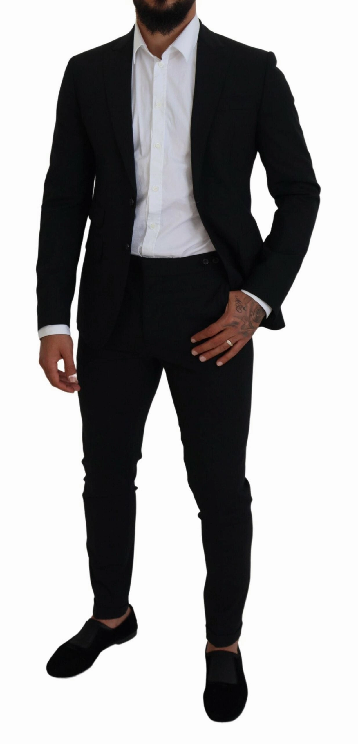 Dsqua  Wool Single Breasted 2 Piece LONDON Men's Suit