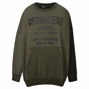 Dsquared2 Cotton Men's Sweater chunky knit discount