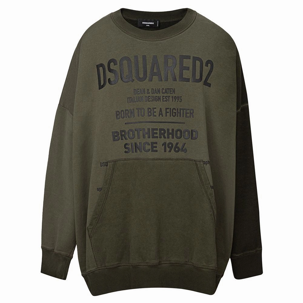 Dsquared2 Cotton Men's Sweater chunky knit discount