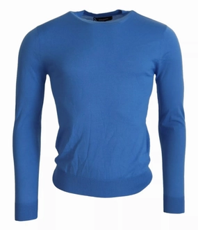 Dsquared2 Wool Long Sleeves Crewneck Pullover Men's Sweater (Pre-Owned) chunky knit discount