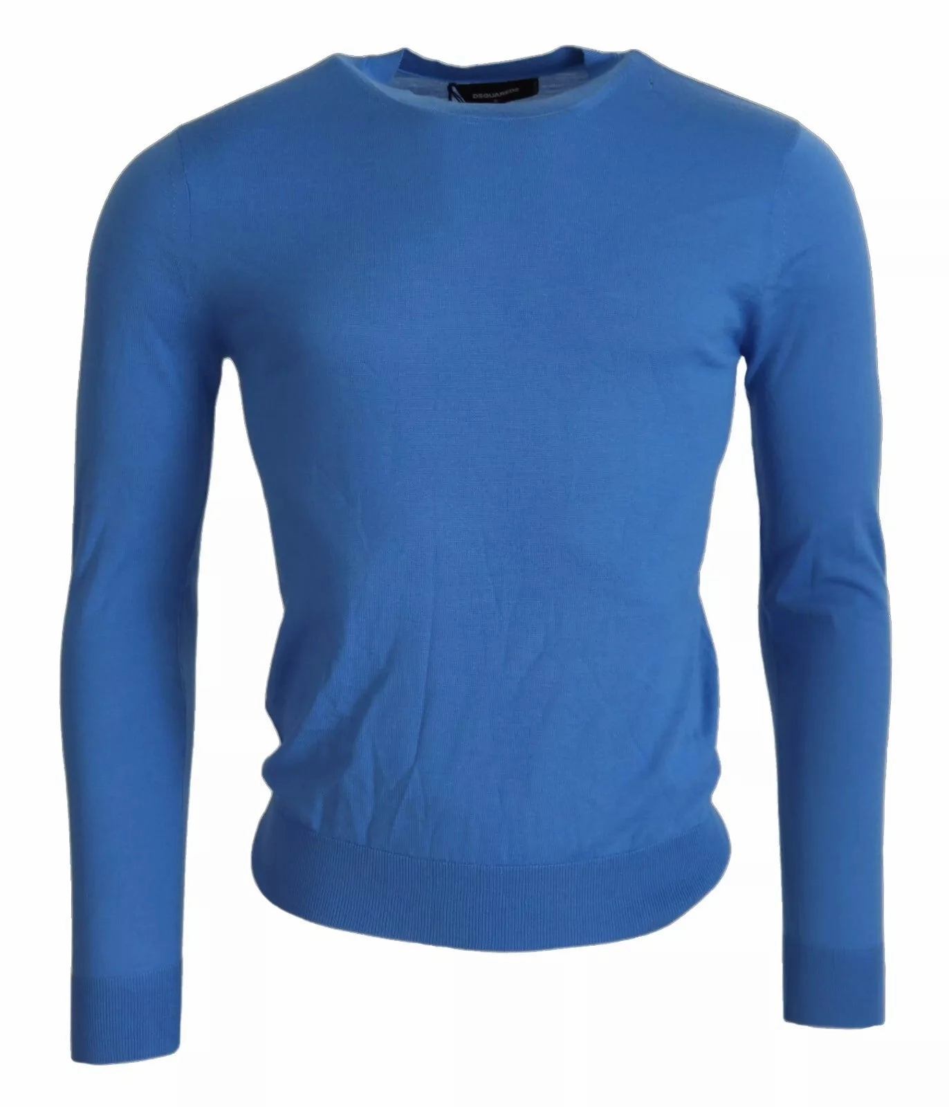 Dsquared2 Wool Long Sleeves Crewneck Pullover Men's Sweater (Pre-Owned) chunky knit discount