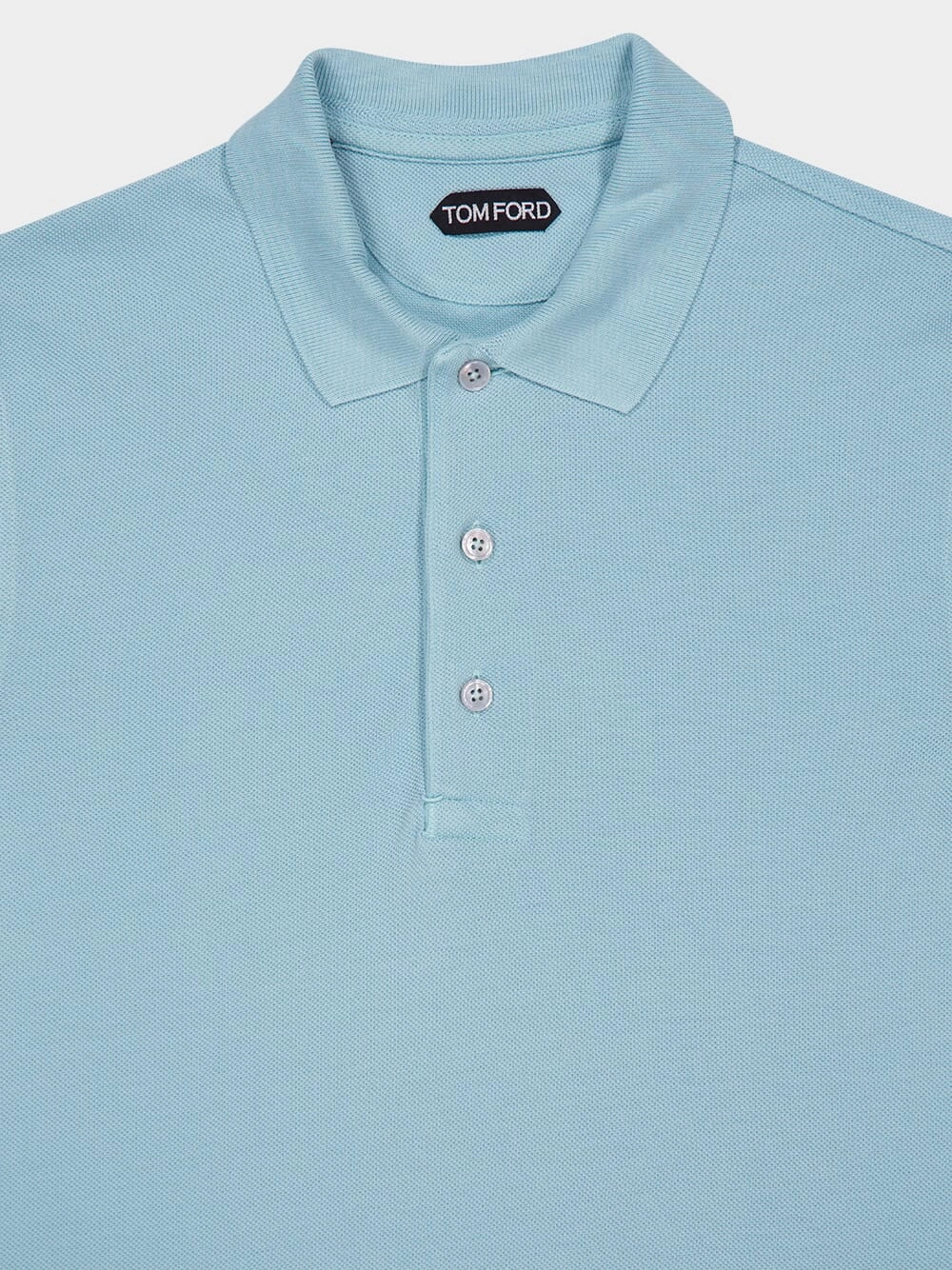 Dusty Blue Piqu Polo