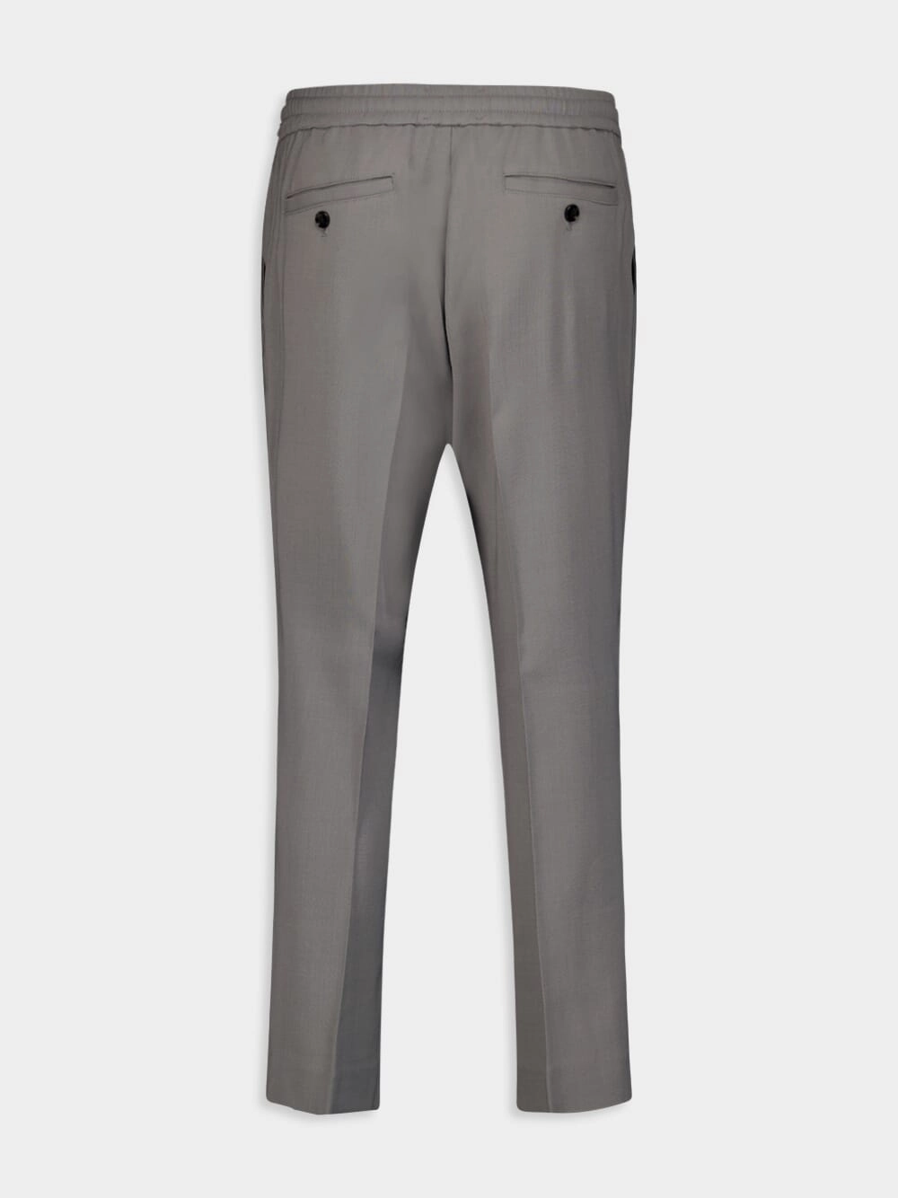Elasticated Waist Cropped Fit Trousers