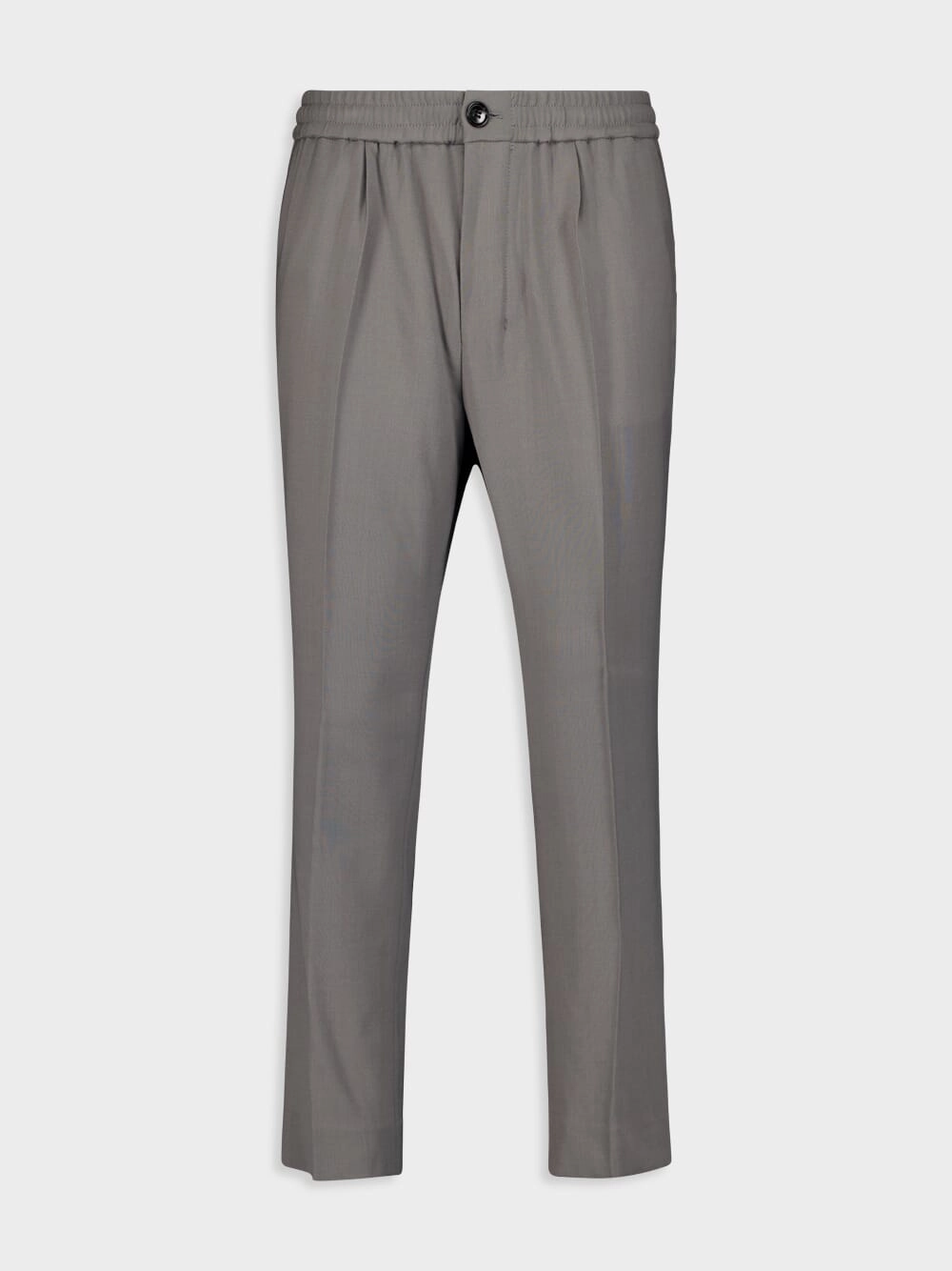 Elasticated Waist Cropped Fit Trousers