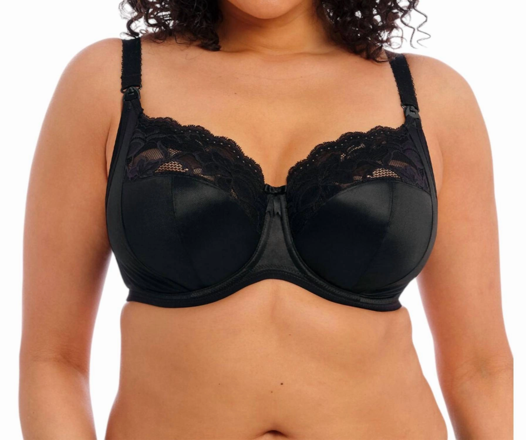 Elomi Nursing Bra In Black