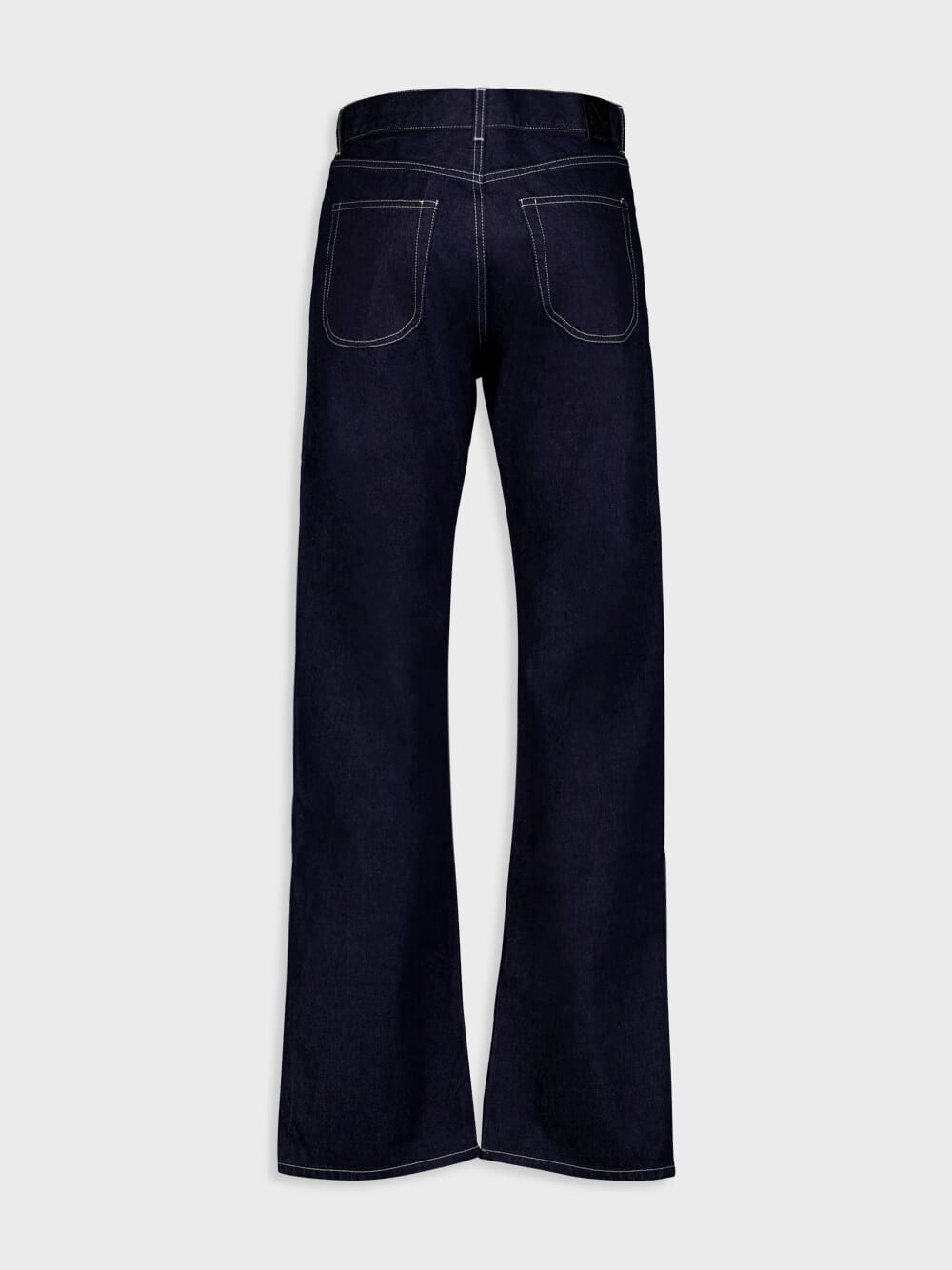 Embroidered-Logo Jeans