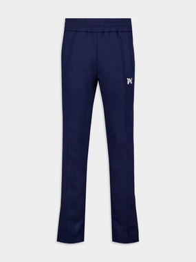Embroidered-Monogram Track Pants Bottoms Mens - cheap mens shorts online