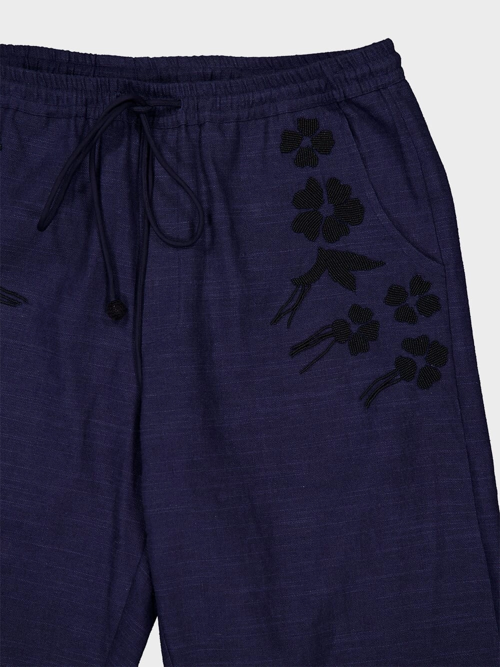 Embroidered Sesame Trousers