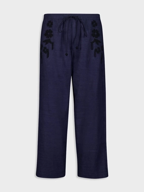 Embroidered Sesame Trousers Bottoms Mens - cheap mens shorts online