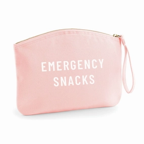 Emergency Snacks Zip Accessory Pouch Holiday Collection - holiday outfits clearance
