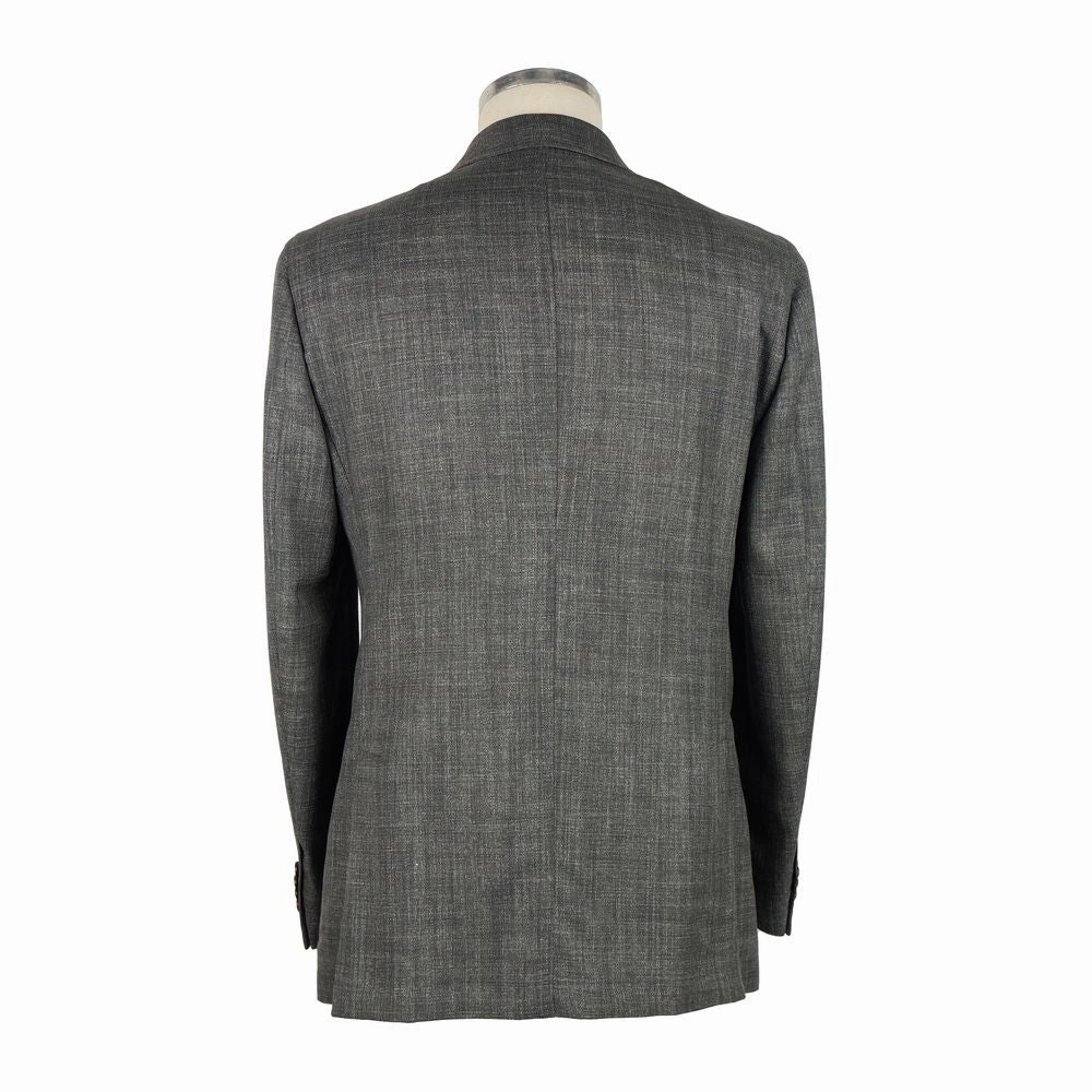 Emilio Romanelli Elegant Summer Wool-Linen Men's Men's Jacket