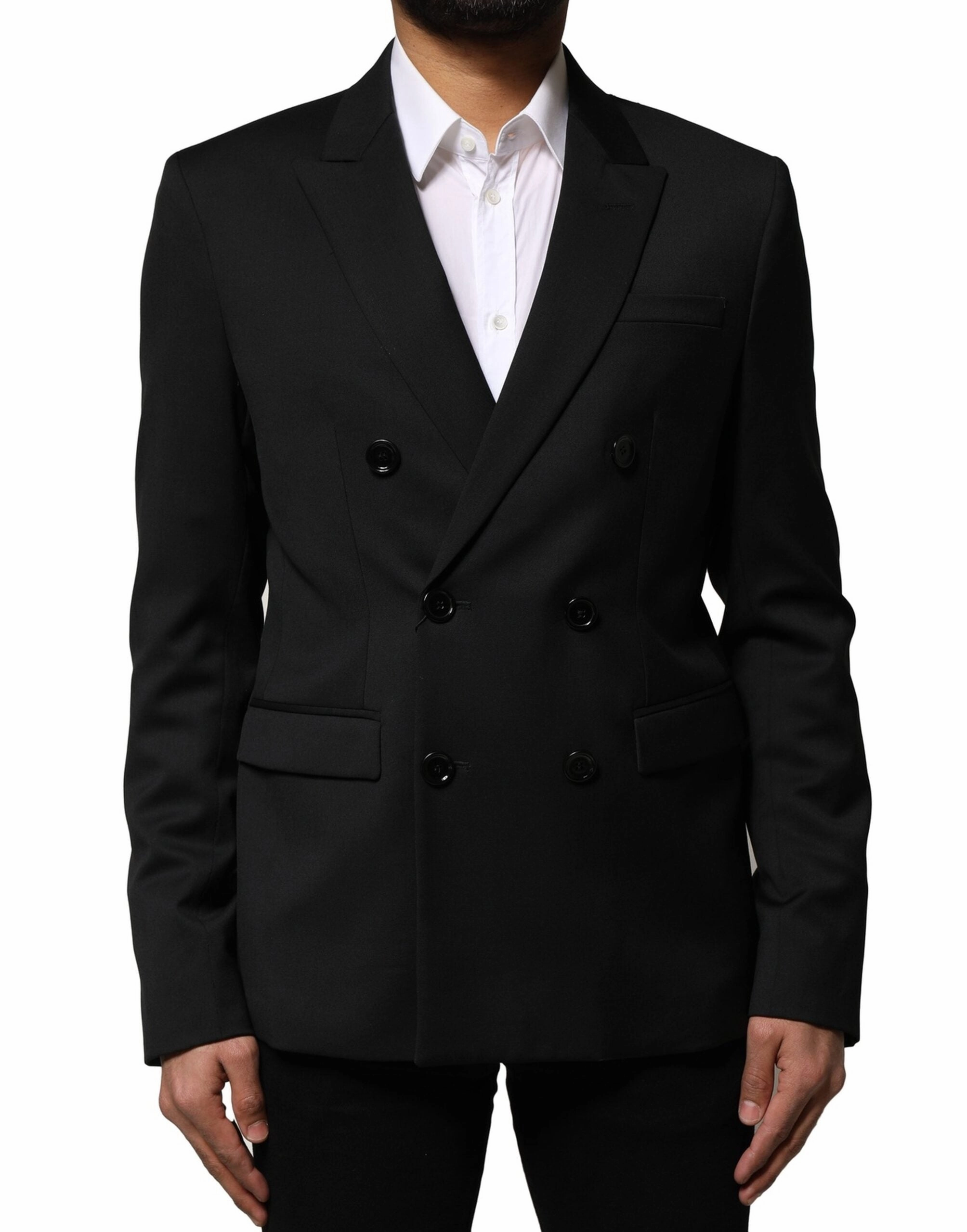 Emporio Armani Double Breasted Men Jacket Suit Men's Blazer (Pre-Owned)