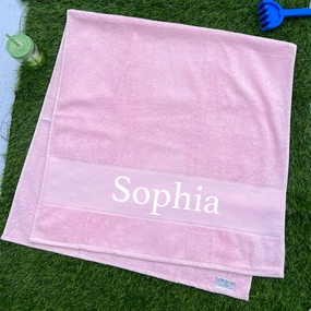Essentials Name Beach & Bath Towel Holiday Collection - holiday outfits clearance