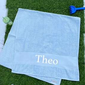 Essentials Name Beach & Bath Towel Holiday Collection - holiday outfits clearance