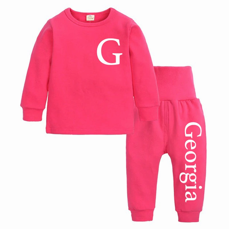 Essex Personalised Initial & Name Pant Tracksuit Set (3m-12 Years) Holiday Collection - vacation wear sale