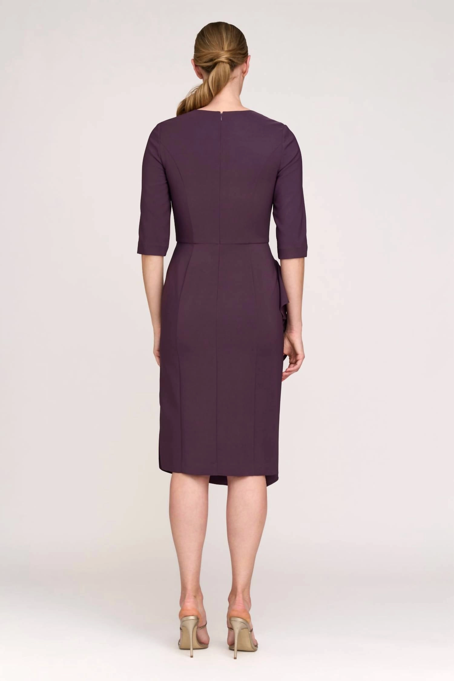 Esther Cocktail Dress In Fig