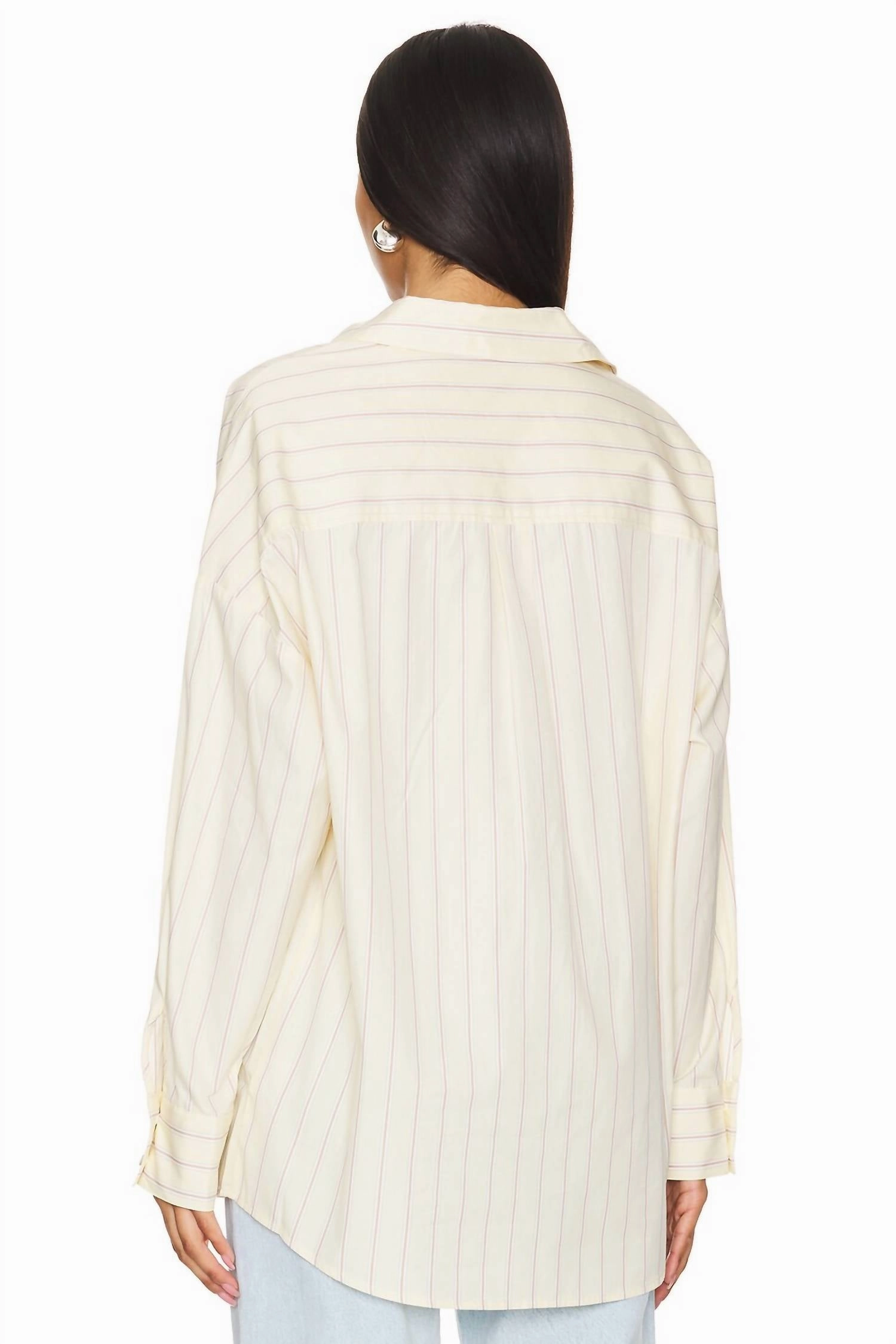 Ex-Boyfriend Shirt In Cream & White