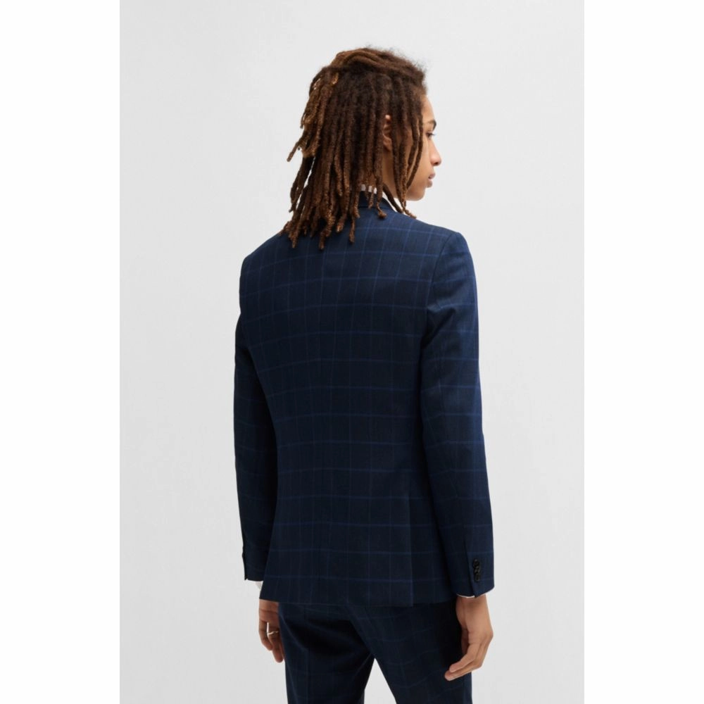Extra-slim-fit suit jacket in performance-stretch cloth