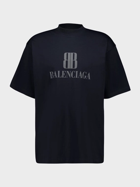 Faded Black Nano BB Medium Fit T-Shirt Tops Mens - flannel shirts