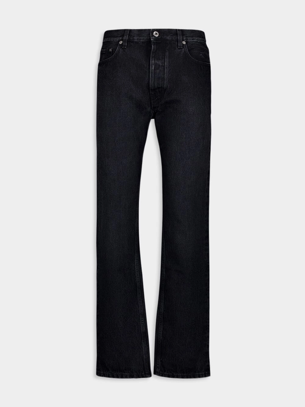 Faded-Effect Tapered Jeans Bottoms Mens - cheap mens shorts online
