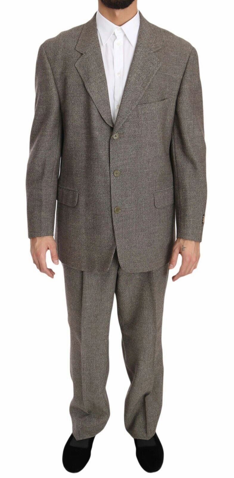 Fendi Elegant  Wool Men's Men's Suit